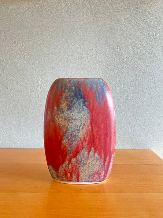 Red and Blue Vase