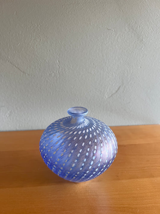 Blue Dot Vase